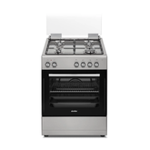 Simfer 56 Litre 4 Gözlü Multi Turbo Fırın Inox